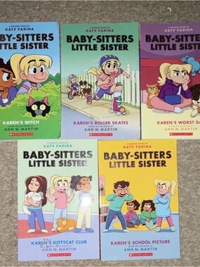 Baby-sitters little sisters 1-5 graphic novels